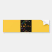 Weegschaal Bumpersticker (Voorkant)