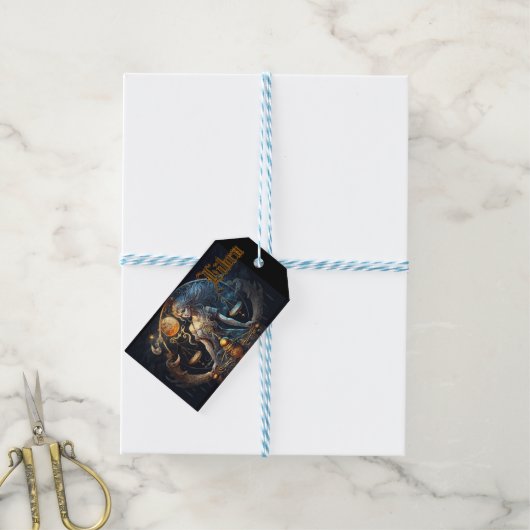 Weegschaal Cadeaulabel (Met Touw)