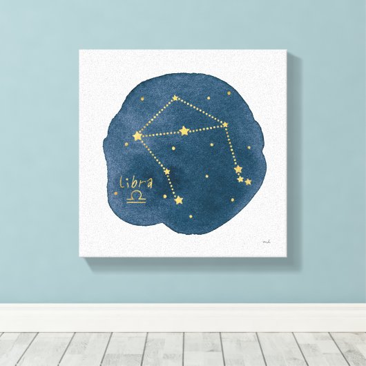 Weegschaal Canvas Afdruk (Insitu (Houten vloer))