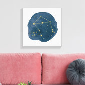 Weegschaal Canvas Afdruk (Insitu (Woonkamer))