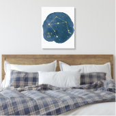 Weegschaal Canvas Afdruk (Insitu (Slaapkamer))