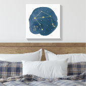 Weegschaal Canvas Afdruk (Insitu (Slaapkamer))