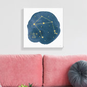 Weegschaal Canvas Afdruk (Insitu (Woonkamer))