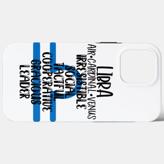 Weegschaal Case-Mate iPhone Case (Achterkant (horizontaal))