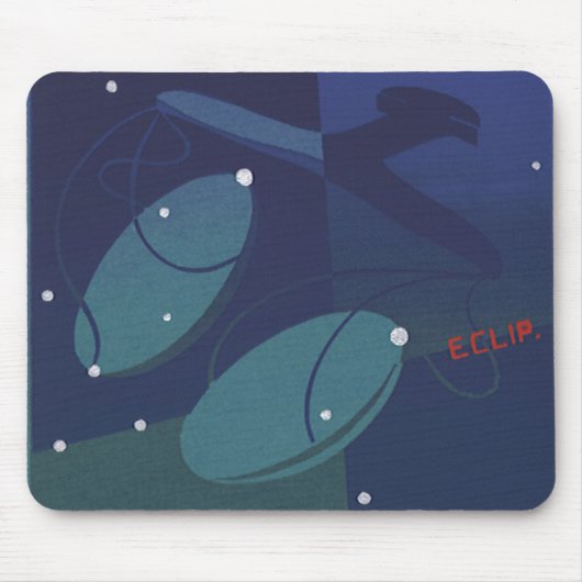 Weegschaal Constellatie Zodiac Astrologie Muismat (Voorkant)