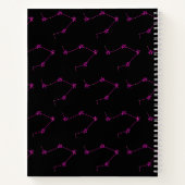 Weegschaal Constellation Hardcover Spiraal Schetsb Notitieboek (Achterkant)