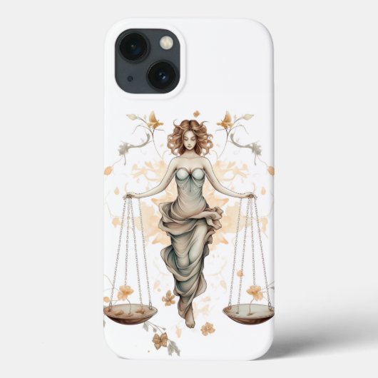 Weegschaal dame Case-Mate iPhone case (Achterkant)