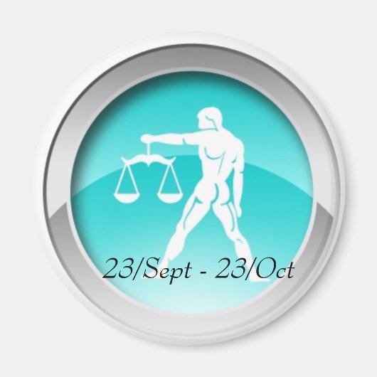 Weegschaal datums magneet (Voorkant)