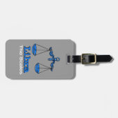 Weegschaal de weegschaal horoscoop id bagagelabel (Voorkant horizontaal)