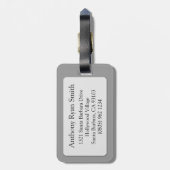 Weegschaal de weegschaal horoscoop id bagagelabel (Achterkant verticaal)