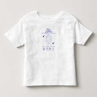 Weegschaal Dierenriem Balans Astrologie Lijn Kunst Kinder Shirts