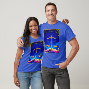 Weegschaal Dierenriem Weegschalen in een Sterrenhe T-shirt