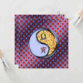 Weegschaal en Fire Tiger Kaart (Voorkant / Achterkant in situ)