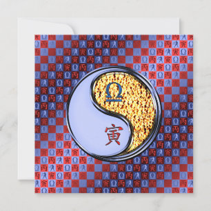 Weegschaal en Fire Tiger Kaart