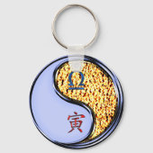 Weegschaal en Fire Tiger Sleutelhanger (Voorkant)