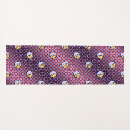 Weegschaal en Fire Tiger Yogamat (Voorkant (horizontaal))