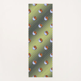 Weegschaal en houten aap yogamat