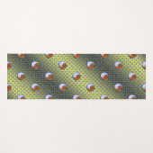 Weegschaal en houten aap yogamat (Voorkant (horizontaal))