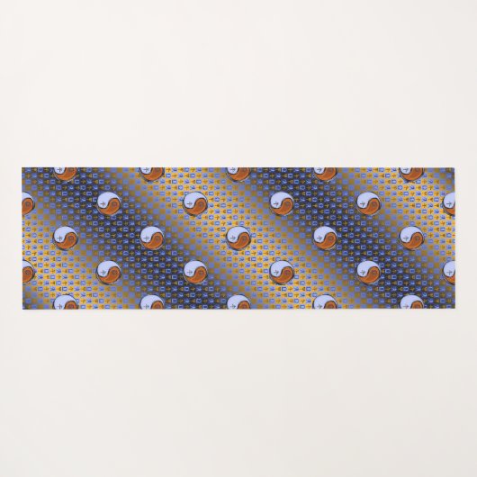 Weegschaal en houten paard yogamat (Achterkant (horizontaal))