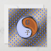 Weegschaal en houten rat kaart (Voorkant)