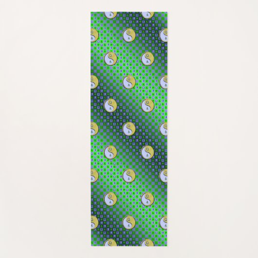 Weegschaal en metalen geit yogamat (Voorkant)