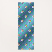 Weegschaal en vuurhond yogamat (Voorkant)