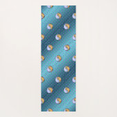 Weegschaal en vuurhond yogamat (Achterkant)