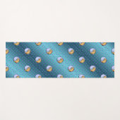 Weegschaal en vuurhond yogamat (Voorkant (horizontaal))