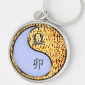 Weegschaal en vuurkonijn sleutelhanger (Voorkant)