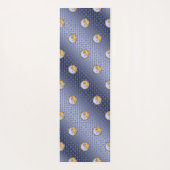 Weegschaal en vuurkonijn yogamat (Achterkant)