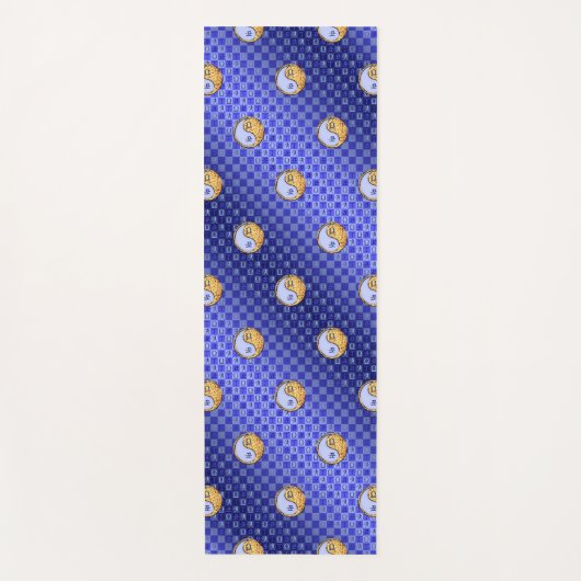 Weegschaal en vuuros yogamat (Voorkant)