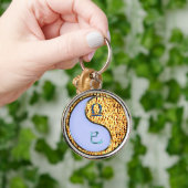 Weegschaal en vuurslang sleutelhanger (Hand)