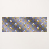 Weegschaal en vuursnelheid yogamat (Achterkant (horizontaal))