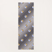 Weegschaal en vuursnelheid yogamat (Achterkant)