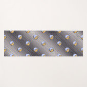 Weegschaal en vuursnelheid yogamat (Voorkant (horizontaal))