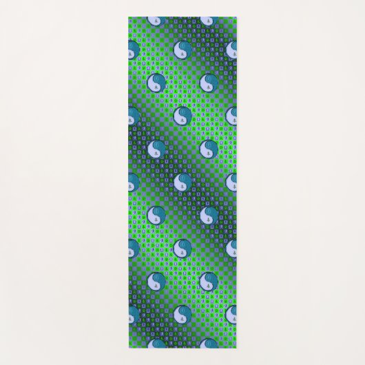 Weegschaal en watergeit yogamat (Voorkant)