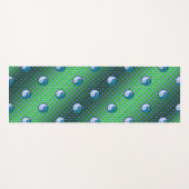 Weegschaal en watergeit yogamat (Voorkant (horizontaal))