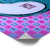 Weegschaal en waterhaan poster (Hoek)