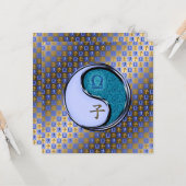 Weegschaal en waterrat kaart (Voorkant / Achterkant in situ)