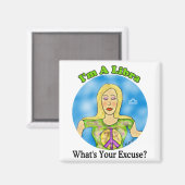 Weegschaal Excuse Magnet (Voorkant / Achterkant)