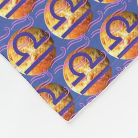 Weegschaal Fleece Deken (Hoek)