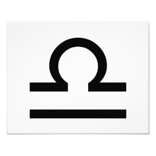 Weegschaal Foto Afdruk