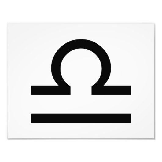 Weegschaal Foto Afdruk (Voorkant)