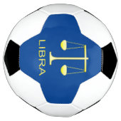 Weegschaal Gouden Schalen Sterrenbeeld Voetbal (Gedraaid)