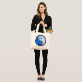 Weegschaal Grote Tote Bag (Voorkant (model))