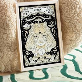 Weegschaal Harmonieus en Evenwichtig - Zodiak Post Poster