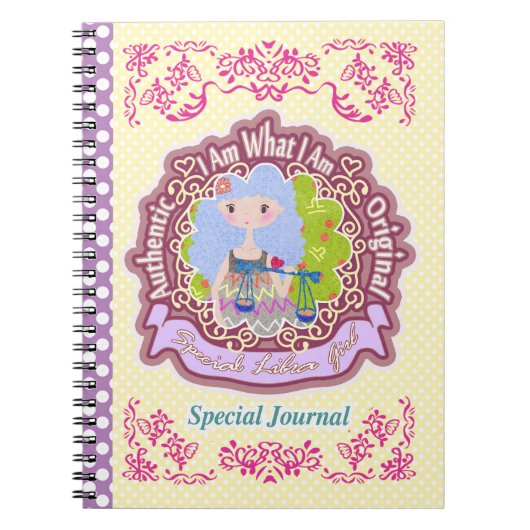 Weegschaal horoscoop notitieboek (Voorkant)