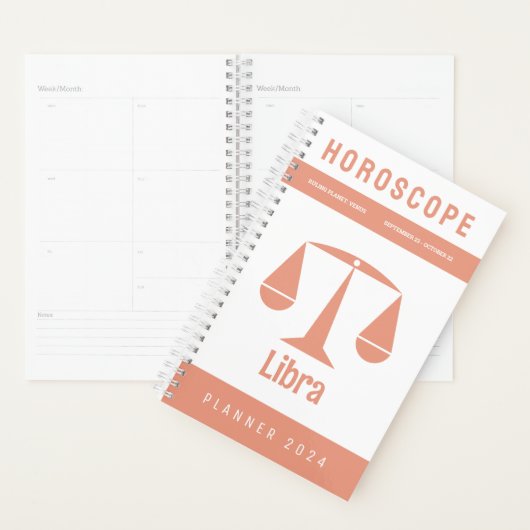 Weegschaal horoscoop planner (Display)