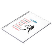 Weegschaal horoscoop sterrenbeeld notitieboek (Linkerzijde)