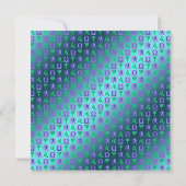 Weegschaal & Hout Hond Kaart (Achterkant)